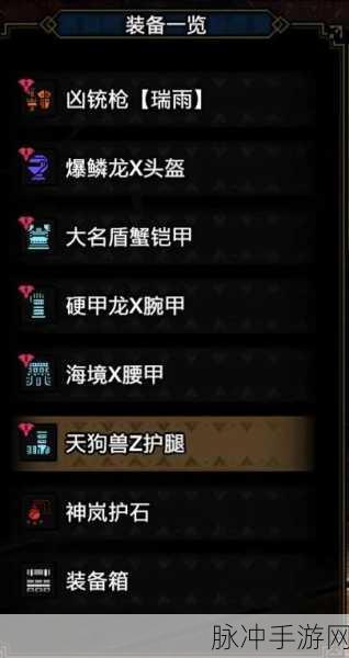 怪物猎人崛起,铳枪毕业装属性搭配深度解析——全堆防御并非最优解