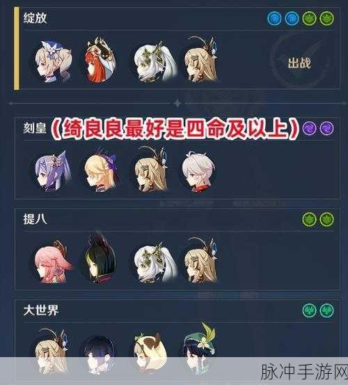 全面解析原神绮良良养成全攻略，材料全收集与天赋等级突破材料获取览