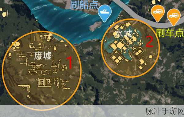 和平精英海岛地图资源分布详解，Z城玩法攻略大揭秘