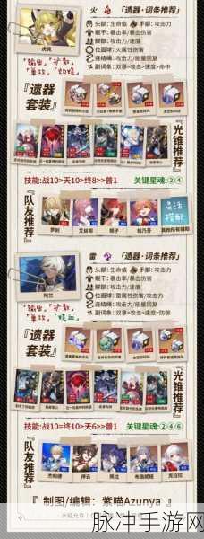 崩坏星穹铁道两件套遗器适配全面分析一览表