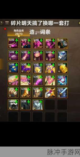 DNF手游攻略，揭秘神秘的胶囊碎片的用途与获取技巧