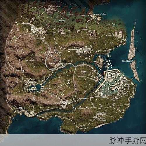 绝地求生维寒迪地图深度揭秘,北极熊洞穴精确位置与战术攻略