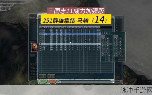 三国志14威力加强版与三国志11,哪款手游更胜一筹?游戏对比评测