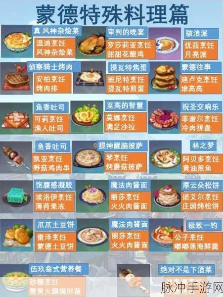 原神美食探索，三彩团子怎么做——详尽食谱配方介绍