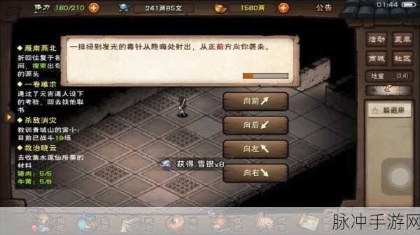烟雨江湖奕剑传人任务攻略深度解析,全面技巧与心得分享