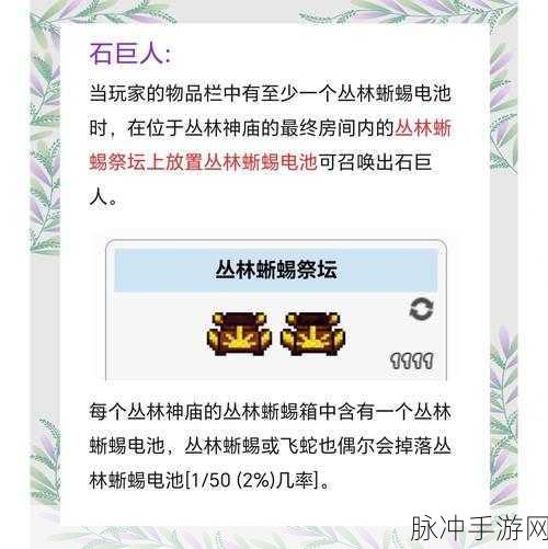 泰拉瑞亚探险指南,揭秘世界吞噬者的召唤奥秘