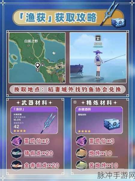原神渔获精炼所需鱼类垂钓全攻略