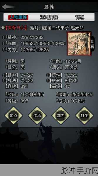 全面解析放置江湖武当派前置武功及其所有技能解锁条件