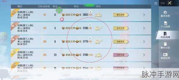 和平精英巅峰精英段位全解析,手游公司视角下的攻略数据
