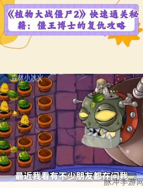 植物大战僵尸2完全攻略宝典,你的游戏致胜秘籍!