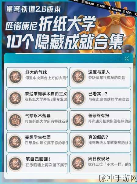 崩坏，星穹铁道吃豆人成就达成秘籍——解锁隐藏乐趣的终极攻略