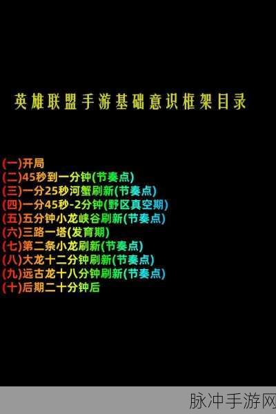 新手上路全面解析,英雄联盟手游玩家必备指南之位置介绍