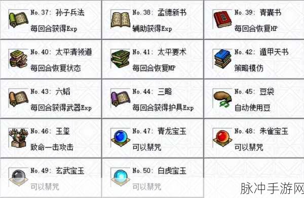 三国志12手游宝物获取全攻略