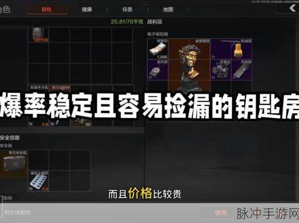 暗区突围钥匙链，解锁安全新境界的终极攻略