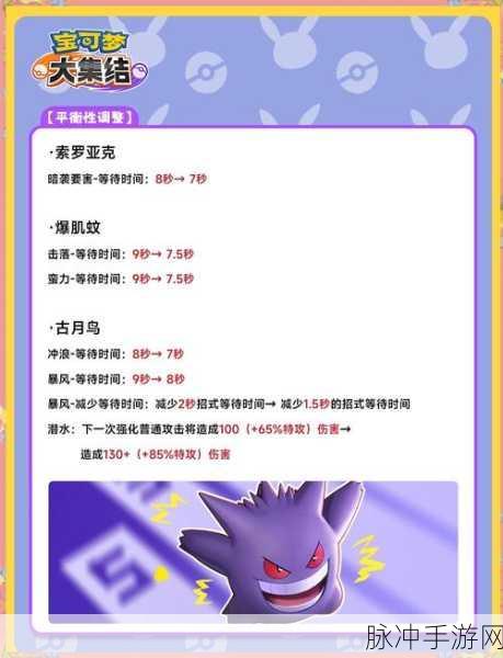 宝可梦大集结，全新技能搭配攻略，解锁高效战斗策略与宝可梦技能组合深度剖析