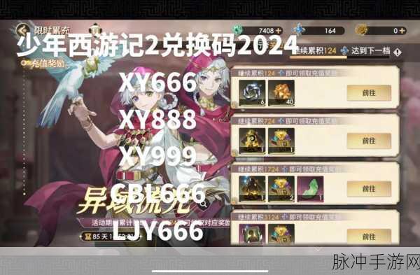 少年西游记手游攻略,揭秘礼包码输入位置与兑换技巧