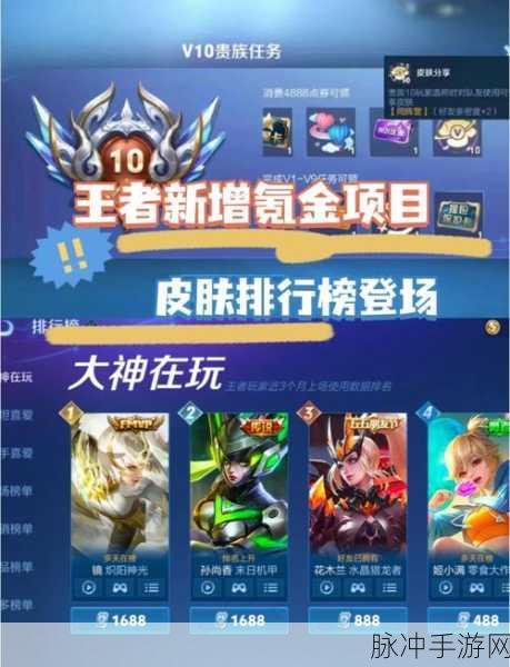 王者荣耀体验服点券获取全攻略,王者体验服点券轻松拿