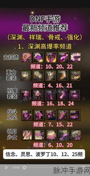 DNF手游亡者峡谷全图攻略详解