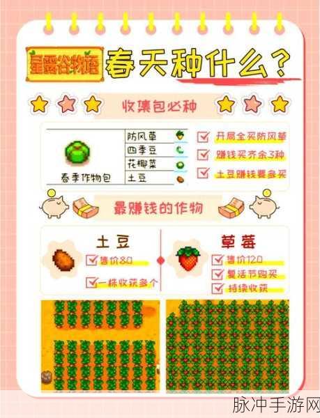 星露谷物语春季种植全攻略,解锁高效丰收秘籍,助你实现田园梦想