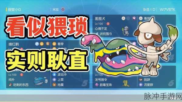 口袋妖怪深度攻略,混乱之舞与那些令人捉摸不透的自身混乱技能
