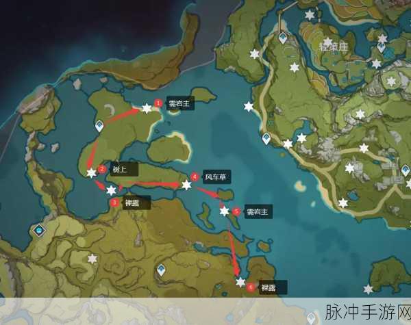 原神丘丘岩盔王位置详解，征服璃月地区的岩元素霸主