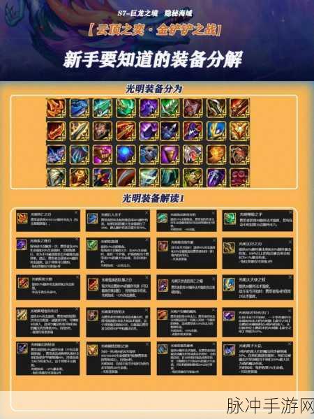 云顶之弈深度解析，纹章，究竟是不是装备？