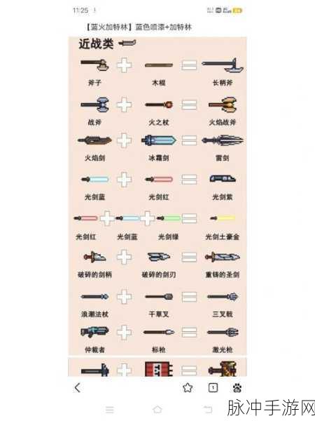 元气骑士武器合成秘籍，全面解析武器合成方法