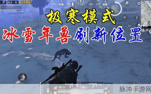 和平精英极寒模式年兽刷新与驯服全攻略，冰雪年兽驯服后使用详解