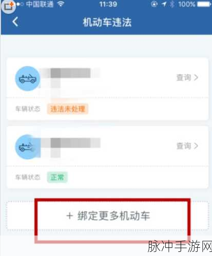 交管12123在手游攻略中的违章查询时效揭秘