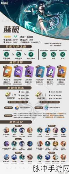原神四神神装技能深度解析,打造无敌阵容的秘籍