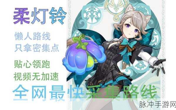 原神枫丹新特产柔灯铃，解锁角色突破的秘密