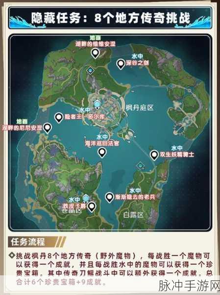 原神枫丹全传奇怪物点位深度探索攻略