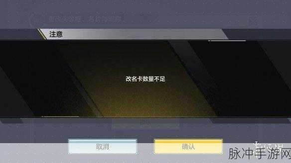 使命召唤手游深度攻略，揭秘改名卡的获取途径