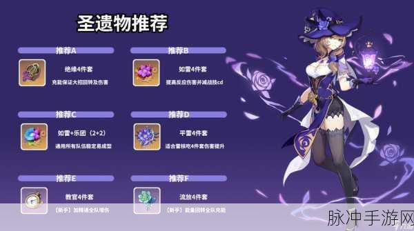原神丽莎圣遗物搭配深度解析与实战攻略