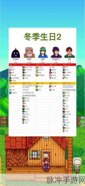 星露谷物语深度攻略,揭秘格斯喜好与交往技巧
