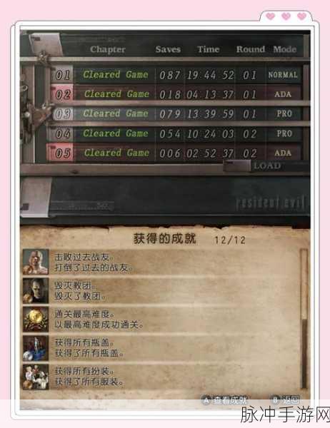 生化危机4手游专家模式,敌全灭限定攻关心得详解