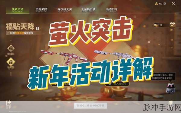 萤火突击组队全攻略,轻松邀请好友,共赴刺激战场