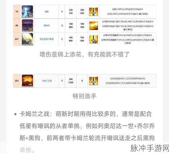 FGO爱德华蒂奇命运之路，深度测评与礼装精选指南