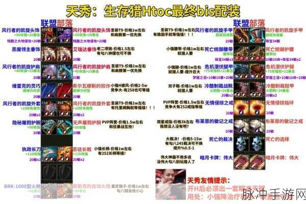 魔兽世界尼奥罗萨掉落装备大全,猎人与战士的终极追求