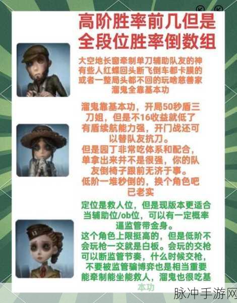 揭秘第五人格,职业大观园中的策略与角色深度剖析