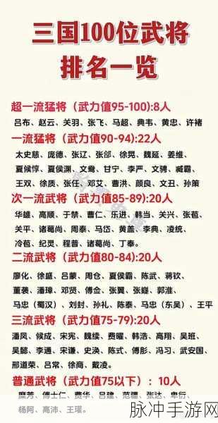 三国志·战棋版深度攻略，核心武将排名表全解析