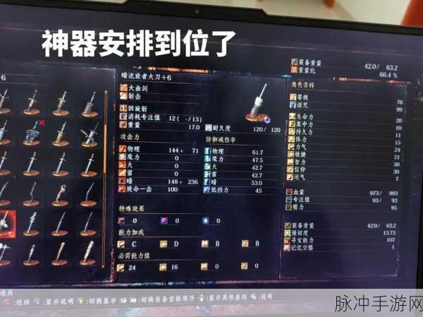 黑暗之魂3武器质变详解，探索武器质变的奥秘与策略