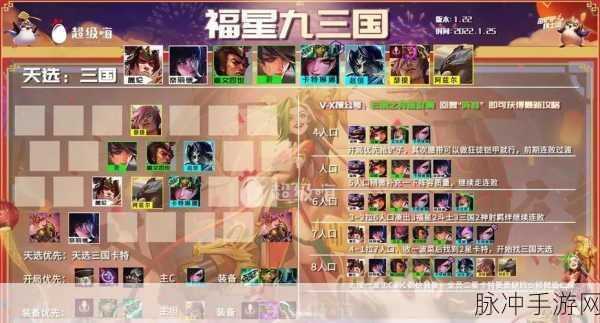 云顶之弈10.23版本九三国阵容深度攻略介绍