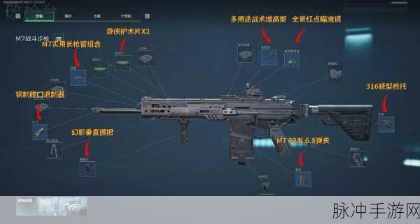 三角洲行动AR57强度深度剖析及改装实战指南