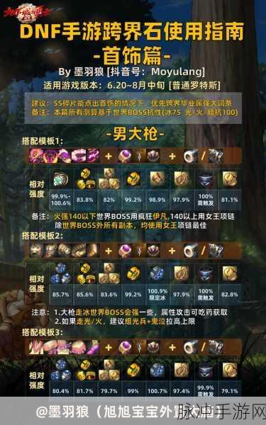 DNF手游攻略，详解各类晶石特性，助你抉择战力提升之选