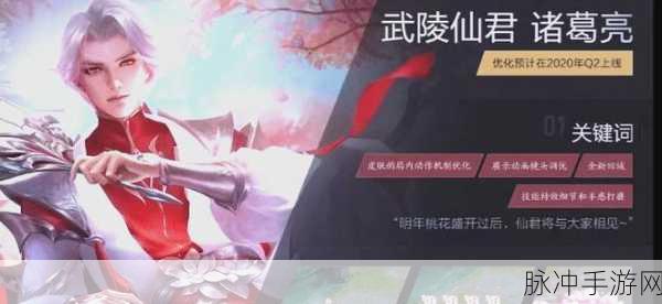 王者荣耀诸葛亮武陵仙君皮肤返场全攻略