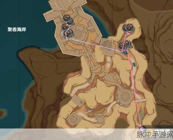 原神攻略秘籍深度剖析，全面解读悼灵花位置分布图，解锁快速探索隐藏区域秘籍
