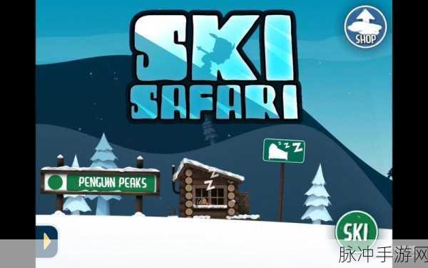 阴冷的雪最新版游戏下载，探索休闲好玩的滑雪闯关类游戏