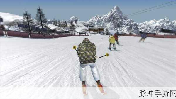 阴冷的雪最新版游戏下载,探索休闲好玩的滑雪闯关类游戏