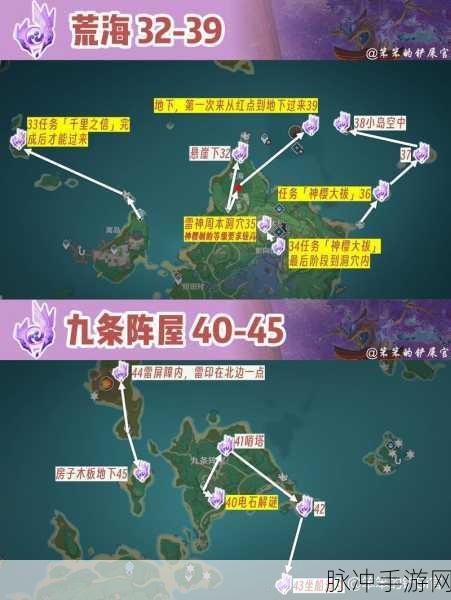 原神雷神瞳全攻略,详尽解析雷神瞳位置与高效收集技巧